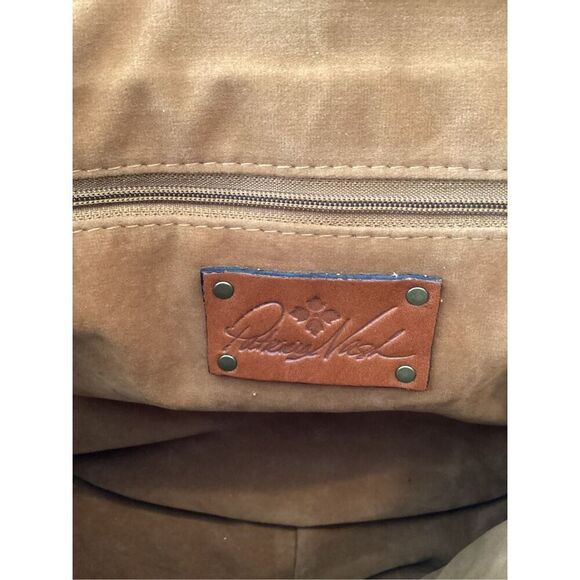 Patricia Nash Rosolini Tooled Leather Cross Body Purse Handbag Style P472203 - Picture 8 of 15